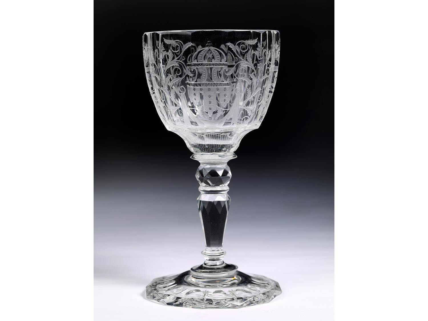 Seltenes Lobmeyr-Glas