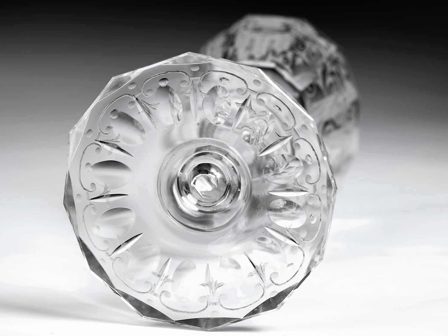 Detailabbildung: Seltenes Lobmeyr-Glas