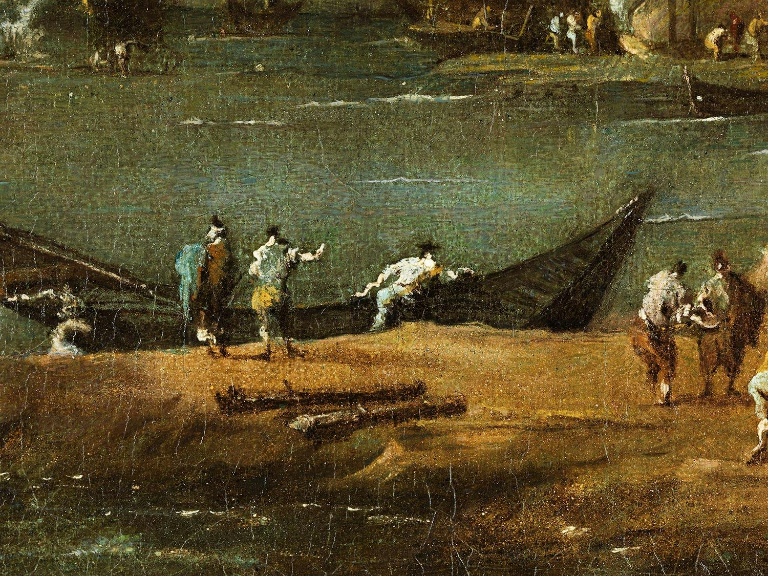 Detailabbildung: Francesco Guardi, 1712 Venedig – 1793 ebenda