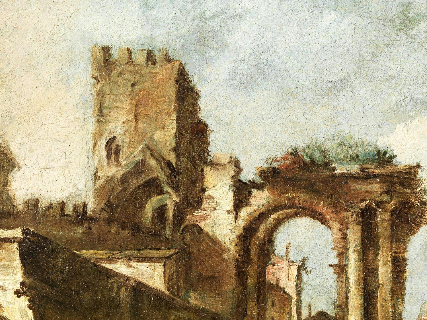 Detailabbildung: Francesco Guardi, 1712 Venedig – 1793 ebenda