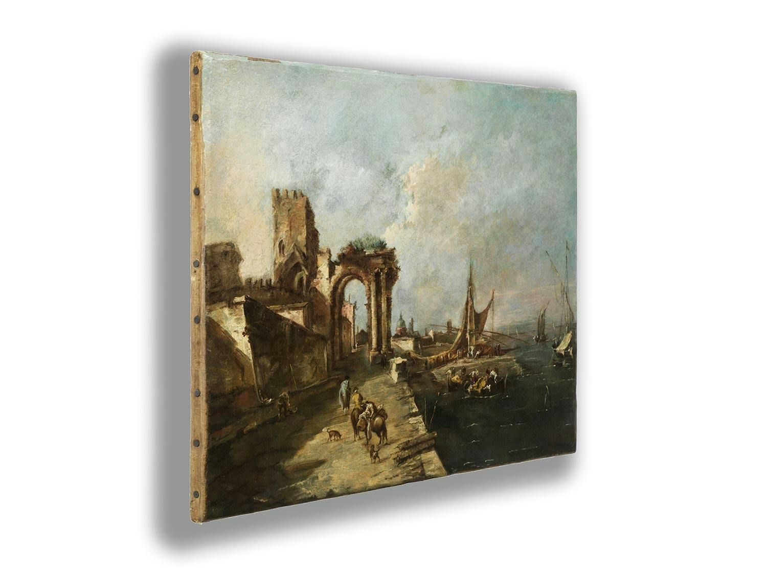 Detailabbildung: Francesco Guardi, 1712 Venedig – 1793 ebenda