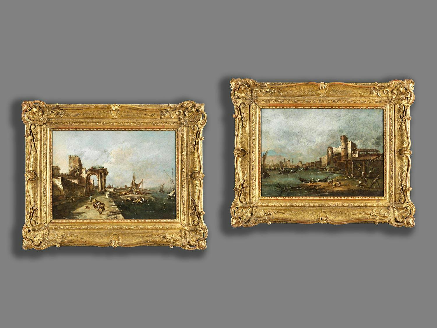 Detailabbildung: Francesco Guardi, 1712 Venedig – 1793 ebenda