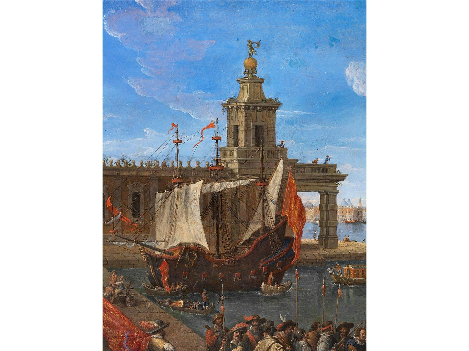Detailabbildung: Giuseppe Ponga 1856 Chioggia – 1925 Venedig 