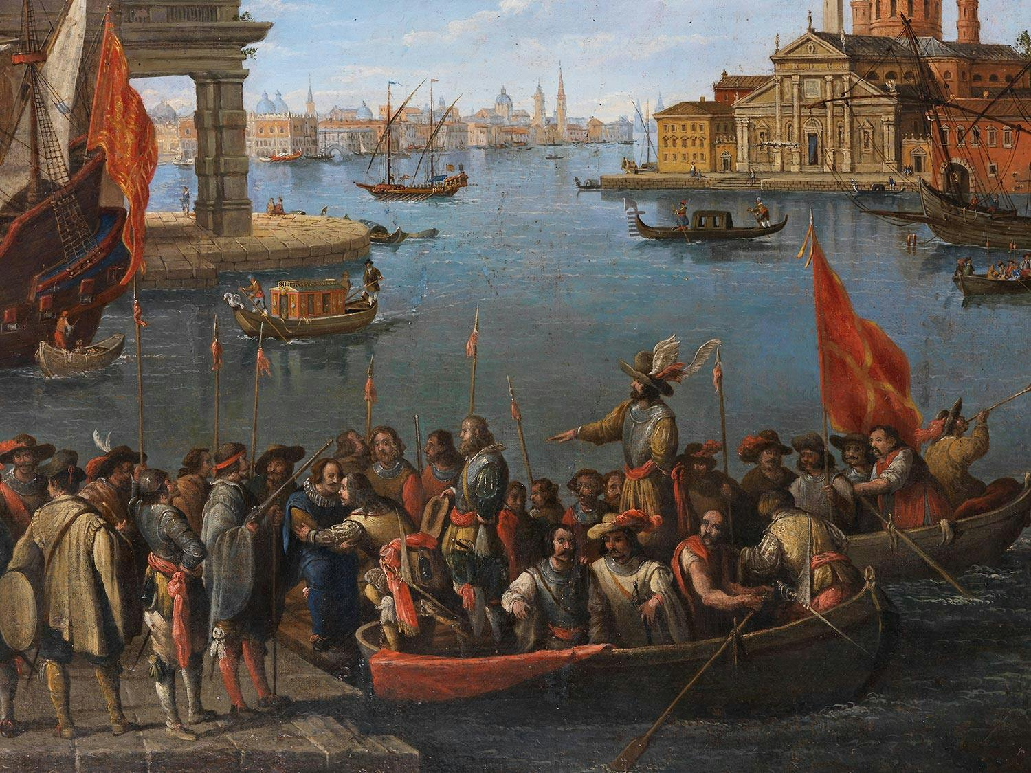 Detailabbildung: Giuseppe Ponga 1856 Chioggia – 1925 Venedig 