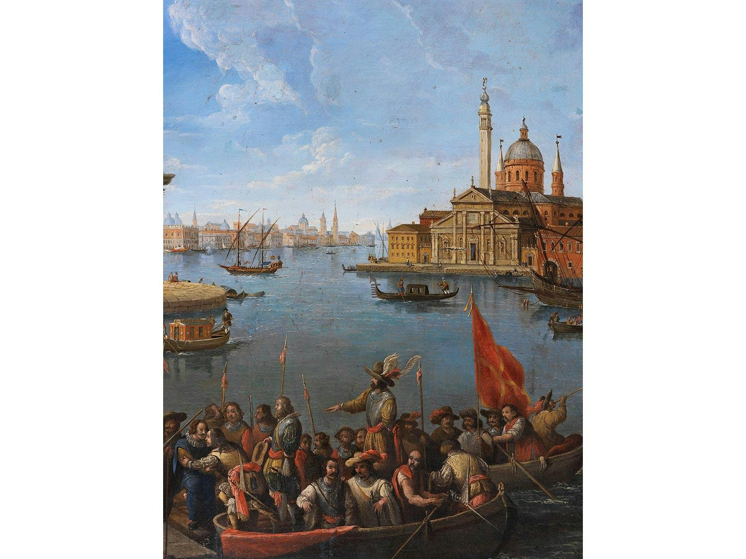 Detailabbildung: Giuseppe Ponga 1856 Chioggia – 1925 Venedig 
