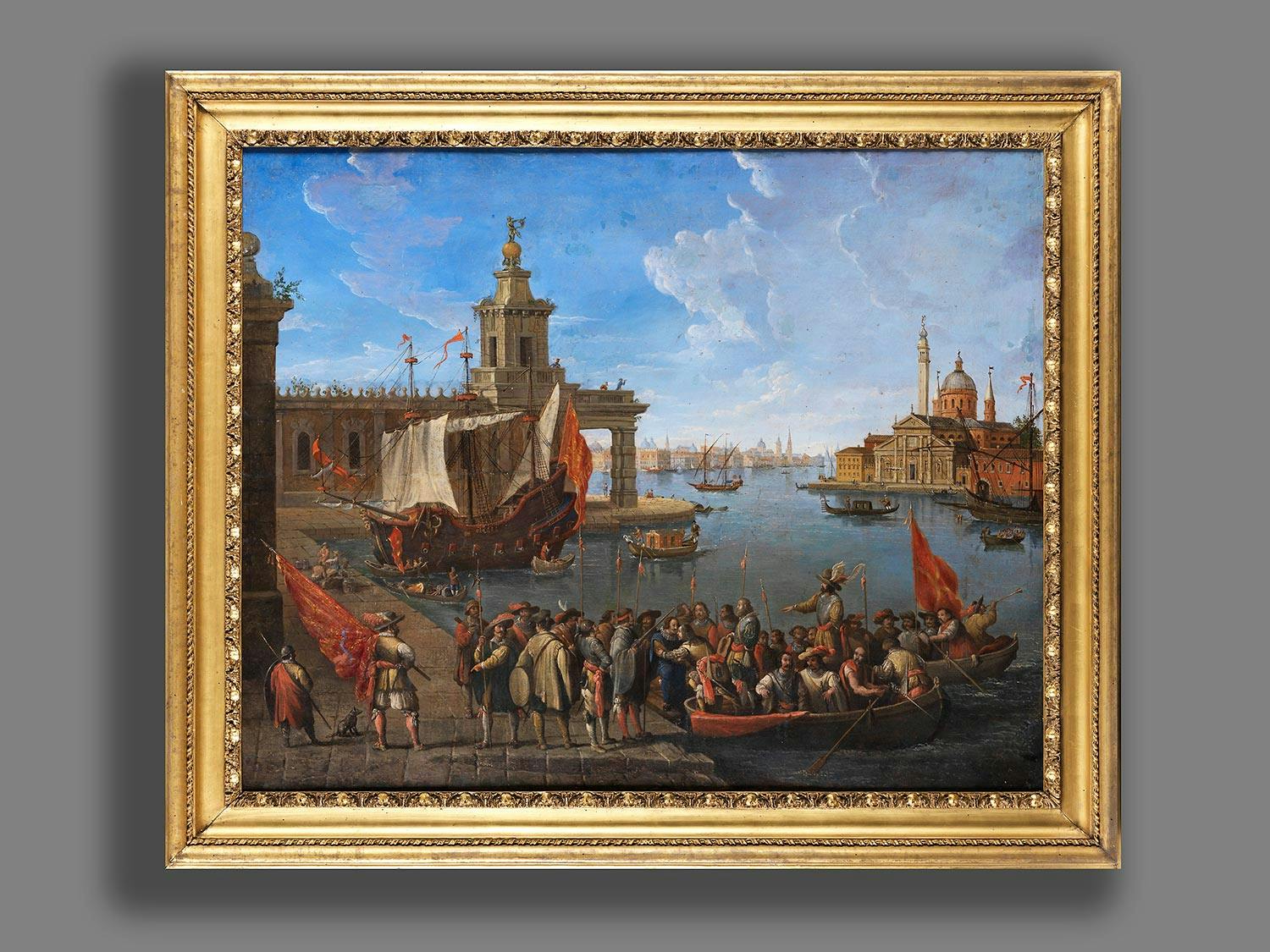 Detailabbildung: Giuseppe Ponga 1856 Chioggia – 1925 Venedig 