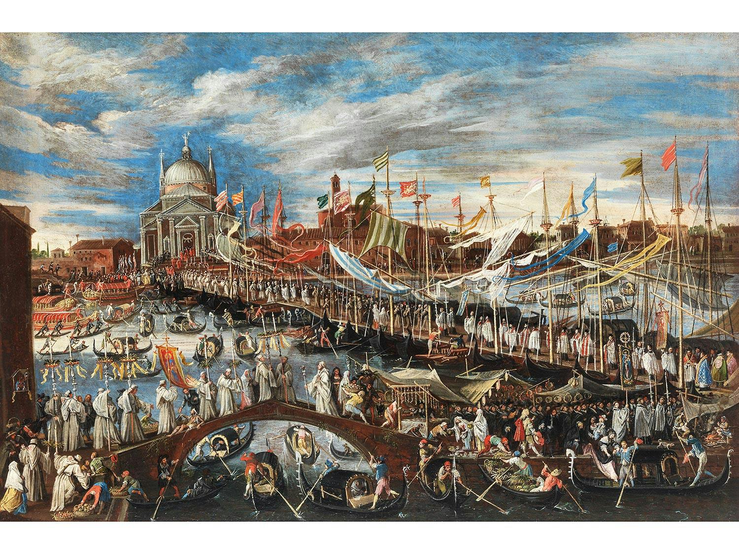 Detailabbildung: Josef Heintz d. J., um 1600 Augsburg – um 1678 Venedig, eines mit Werkstatt
