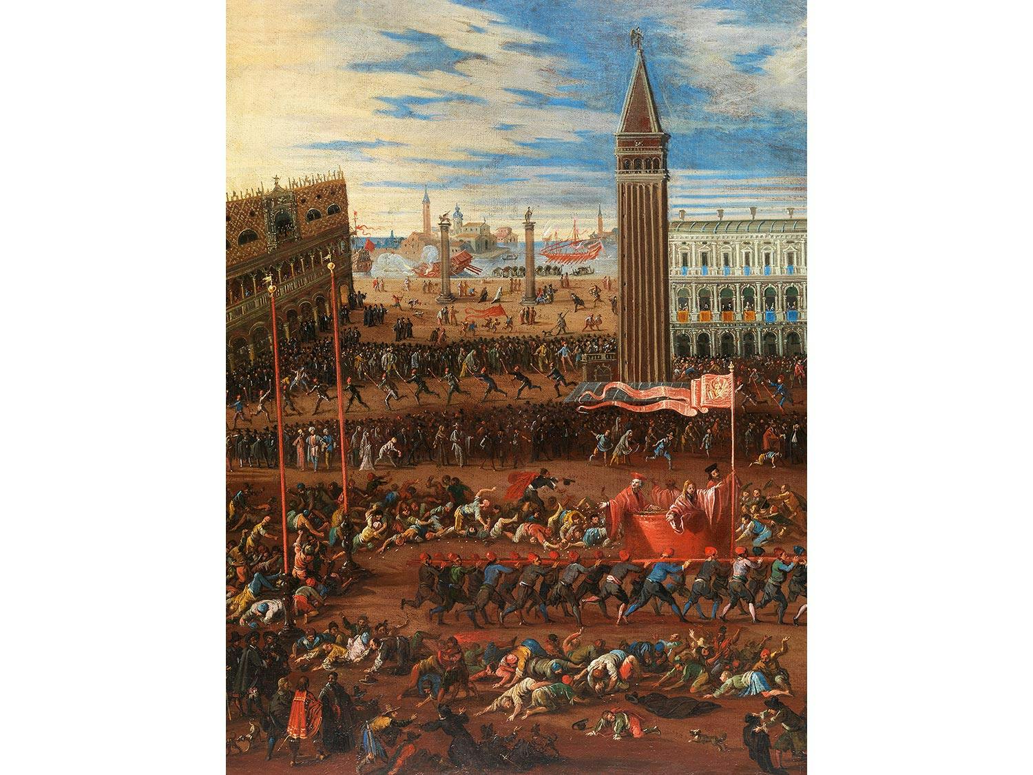 Detailabbildung: Josef Heintz d. J., um 1600 Augsburg – um 1678 Venedig, eines mit Werkstatt