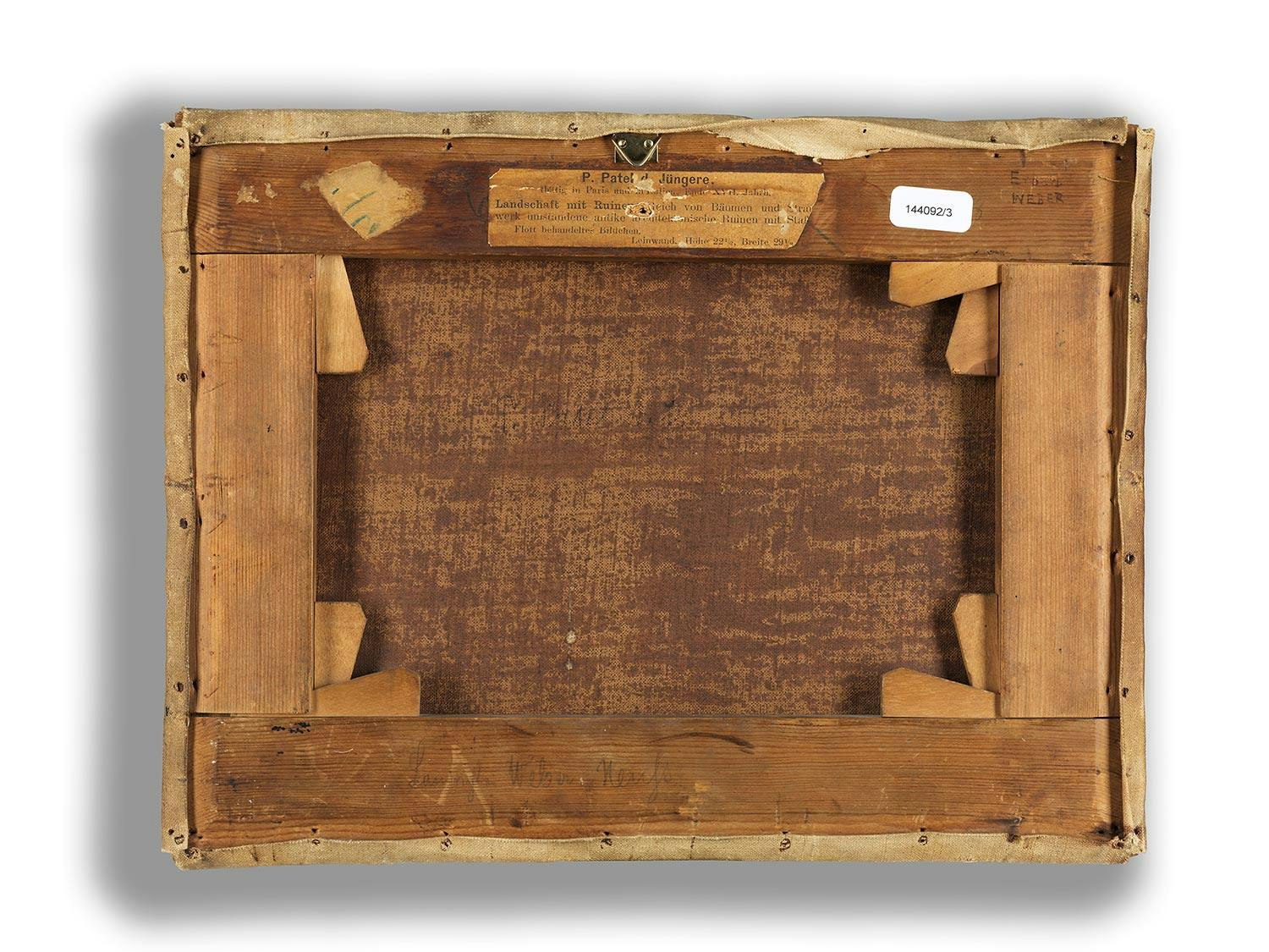 Detailabbildung: Pierre Antoine Patel, 1648 Paris – 1707 ebenda, zug.