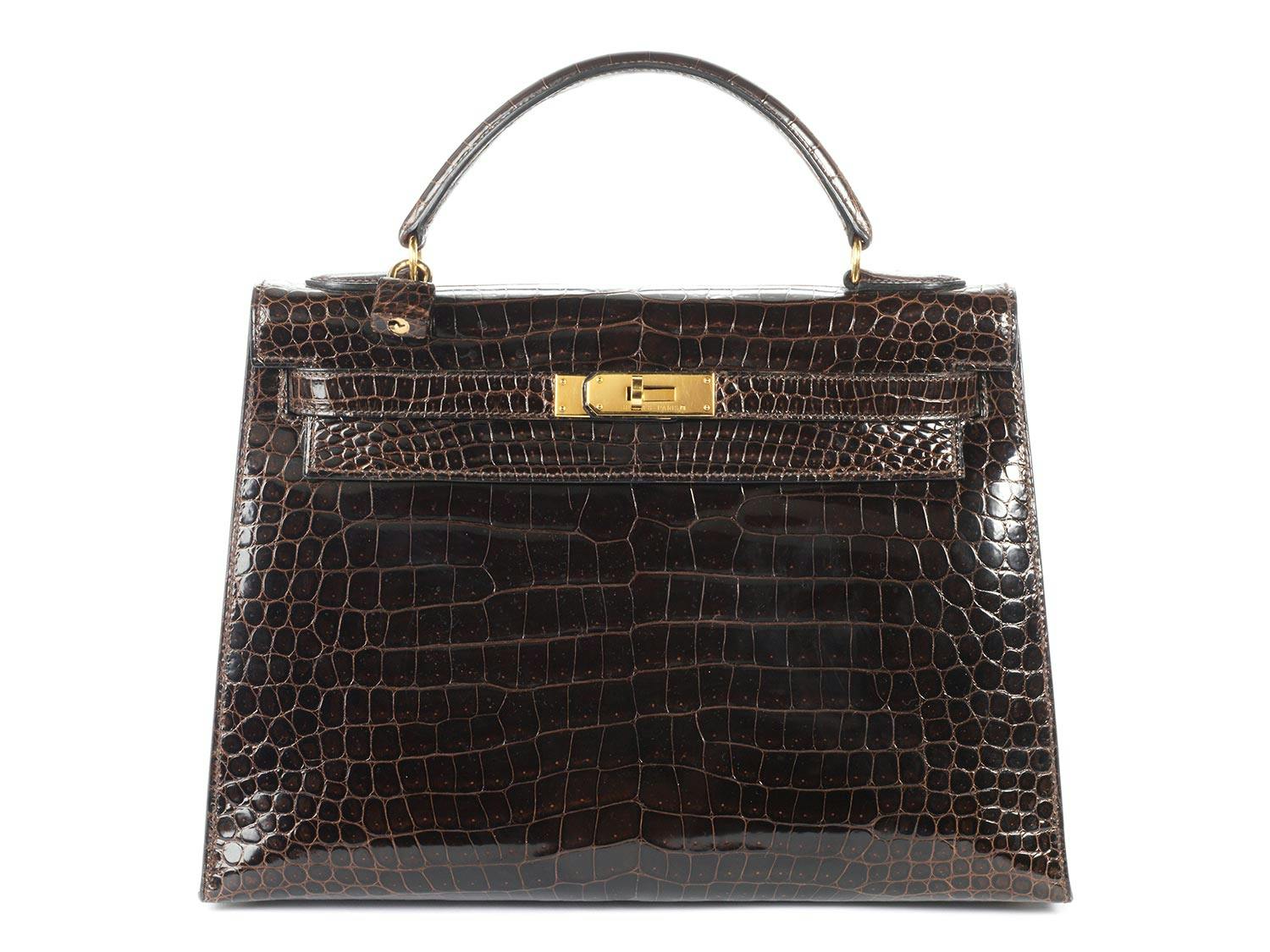 Hermès Kelly Bag 32 „Chocolate“