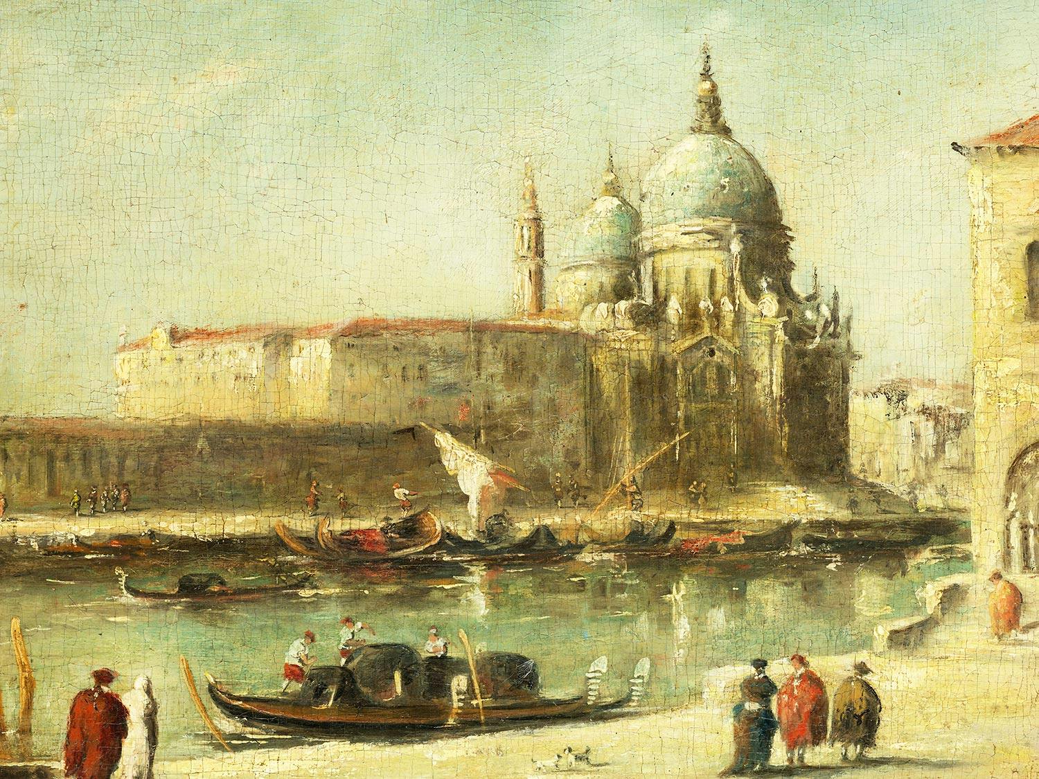 Detailabbildung: Francesco Guardi, 1712 Venedig – 1793 ebenda, Nachfolge des