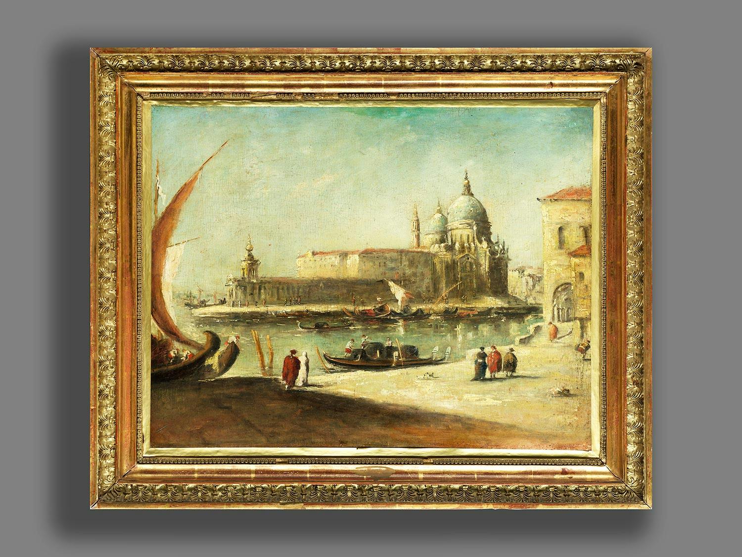Detailabbildung: Francesco Guardi, 1712 Venedig – 1793 ebenda, Nachfolge des