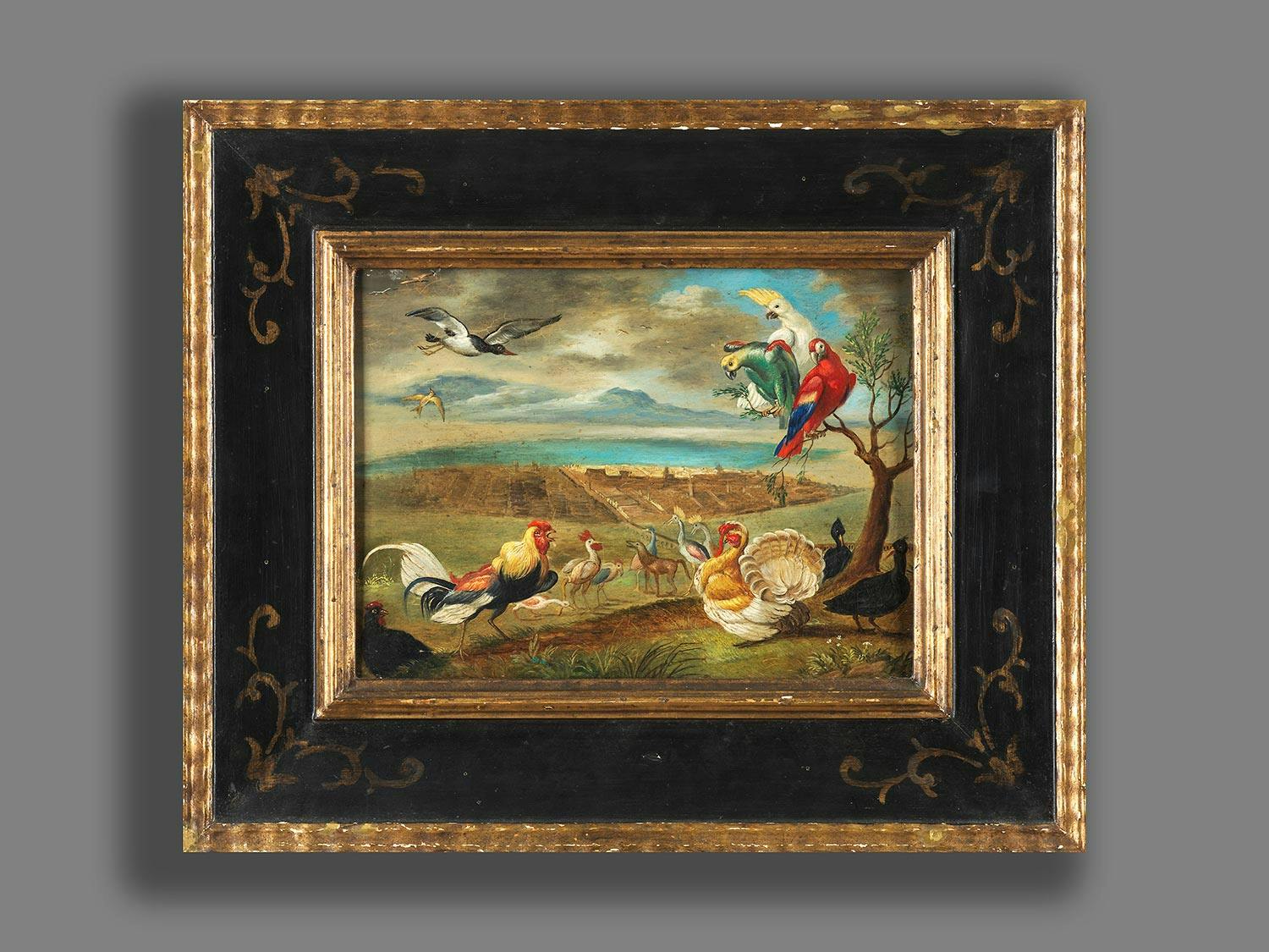 Detailabbildung: Jan van Kessel d. Ä., um 1626 – 1679, zug./ Nachfolge des