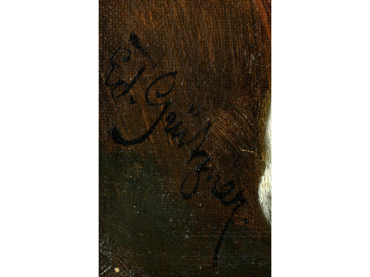 Detailabbildung: Eduard von Grützner, 1846 Groß-Karlowitz bei Neisse – 1925 München