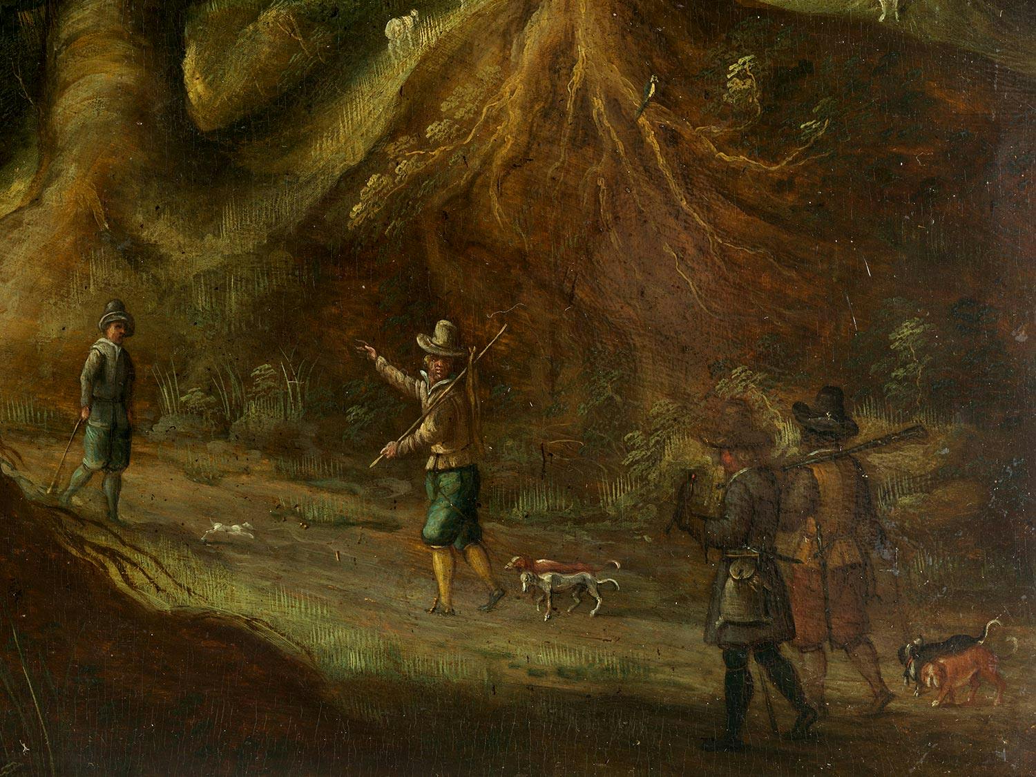 Detailabbildung: Gillis van Coninxloo II, 1544 Antwerpen – 1607 Amsterdam, Kreis des
