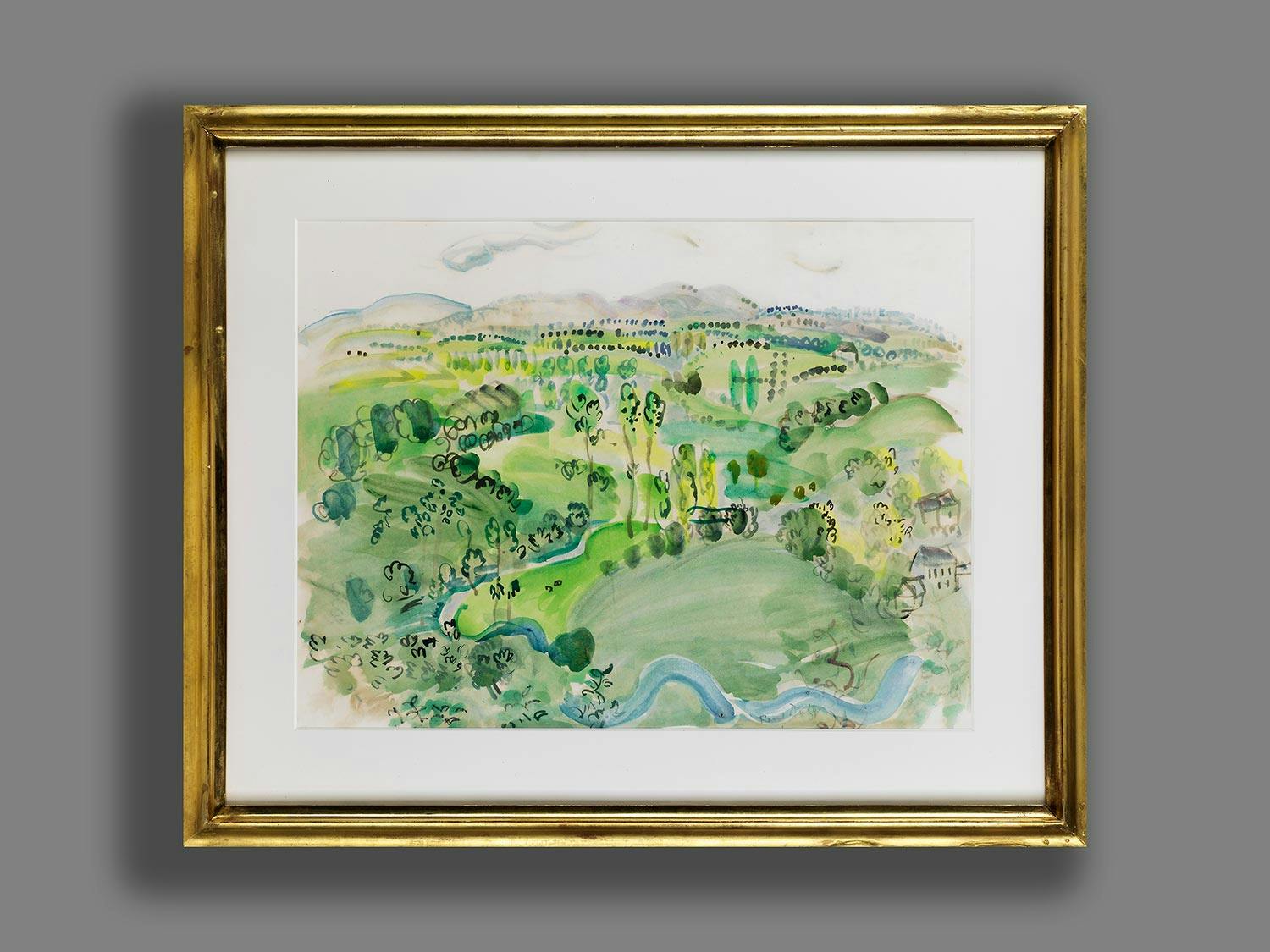 Detailabbildung: Raoul Dufy, 1877 Le Havre – 1953 Forcalquier