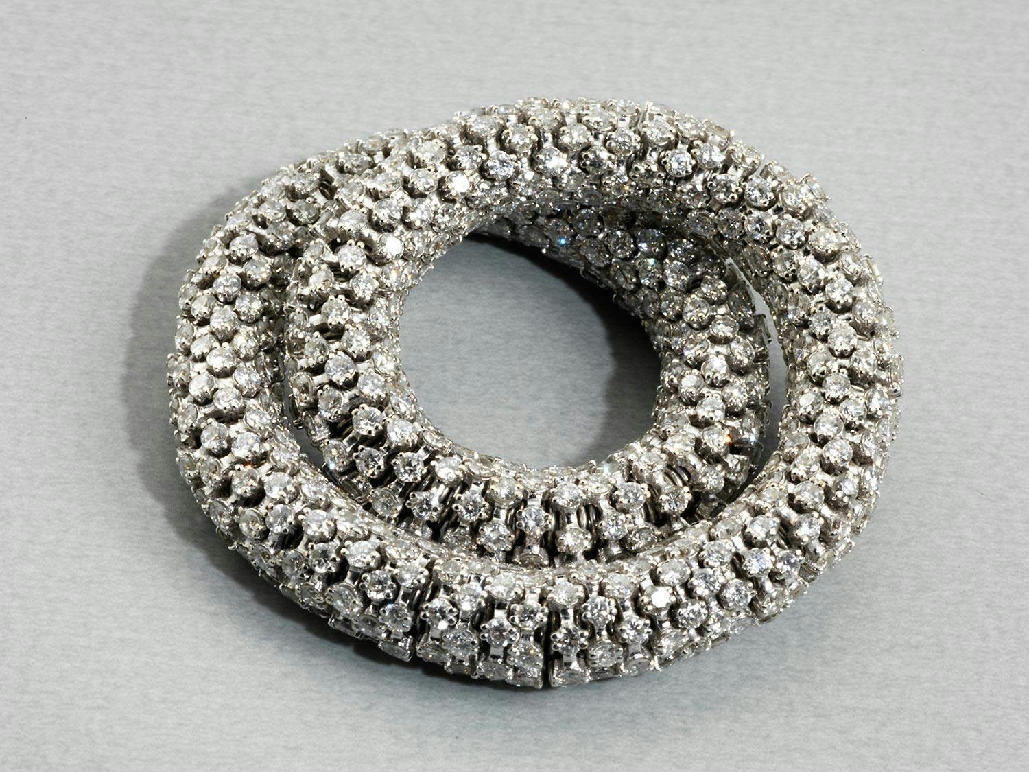Detailabbildung: Flexibles Brillantarmband