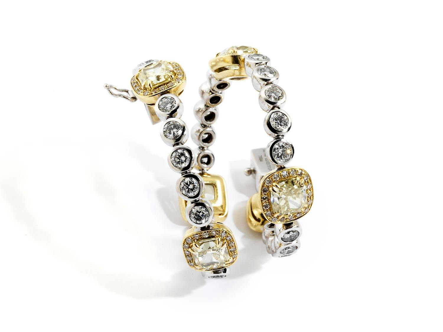 Detailabbildung: Diamant- und Farbdiamantarmband von Wempe
