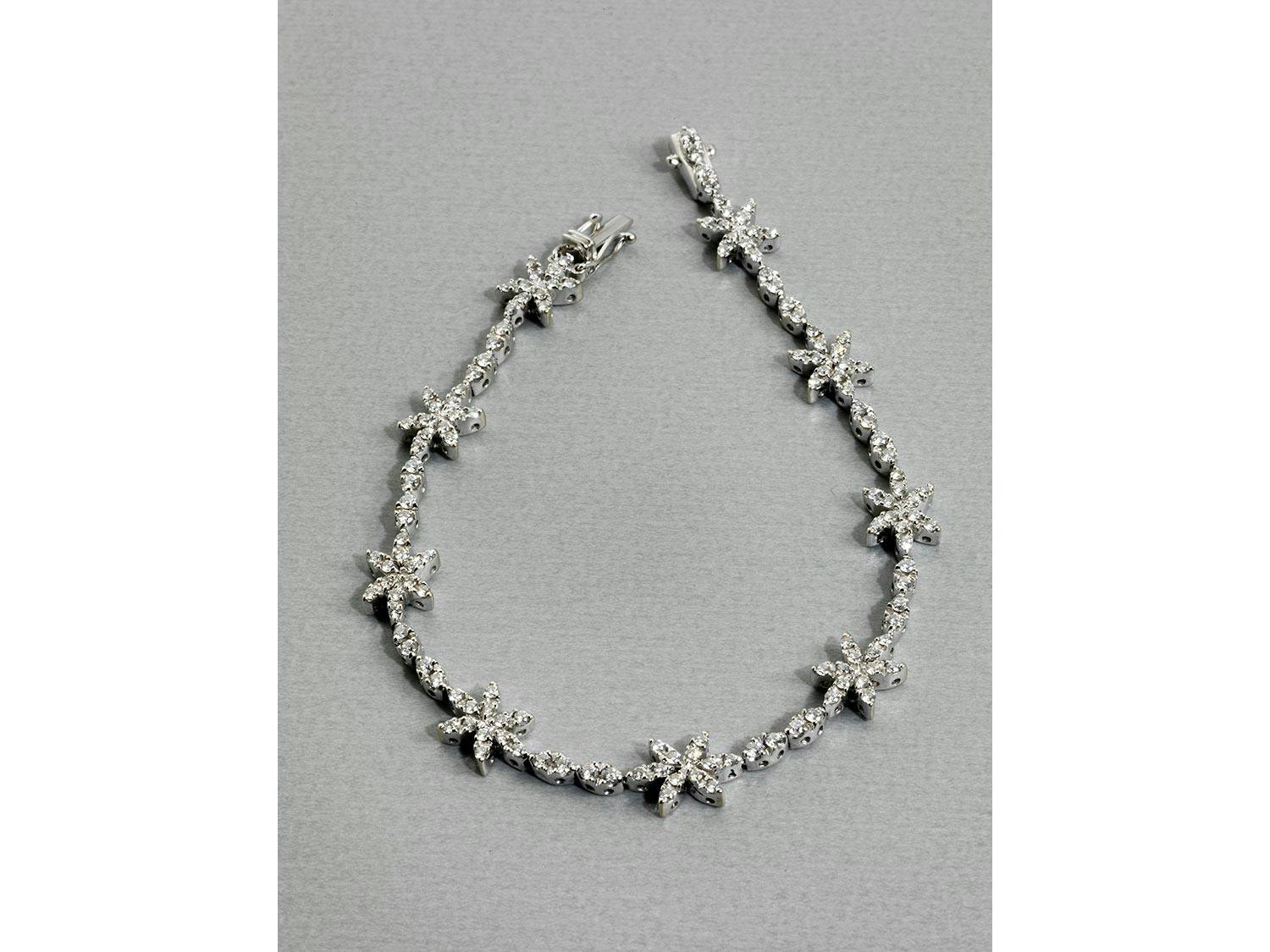 Detailabbildung: Schneeflocken-Brillantarmband von Wempe