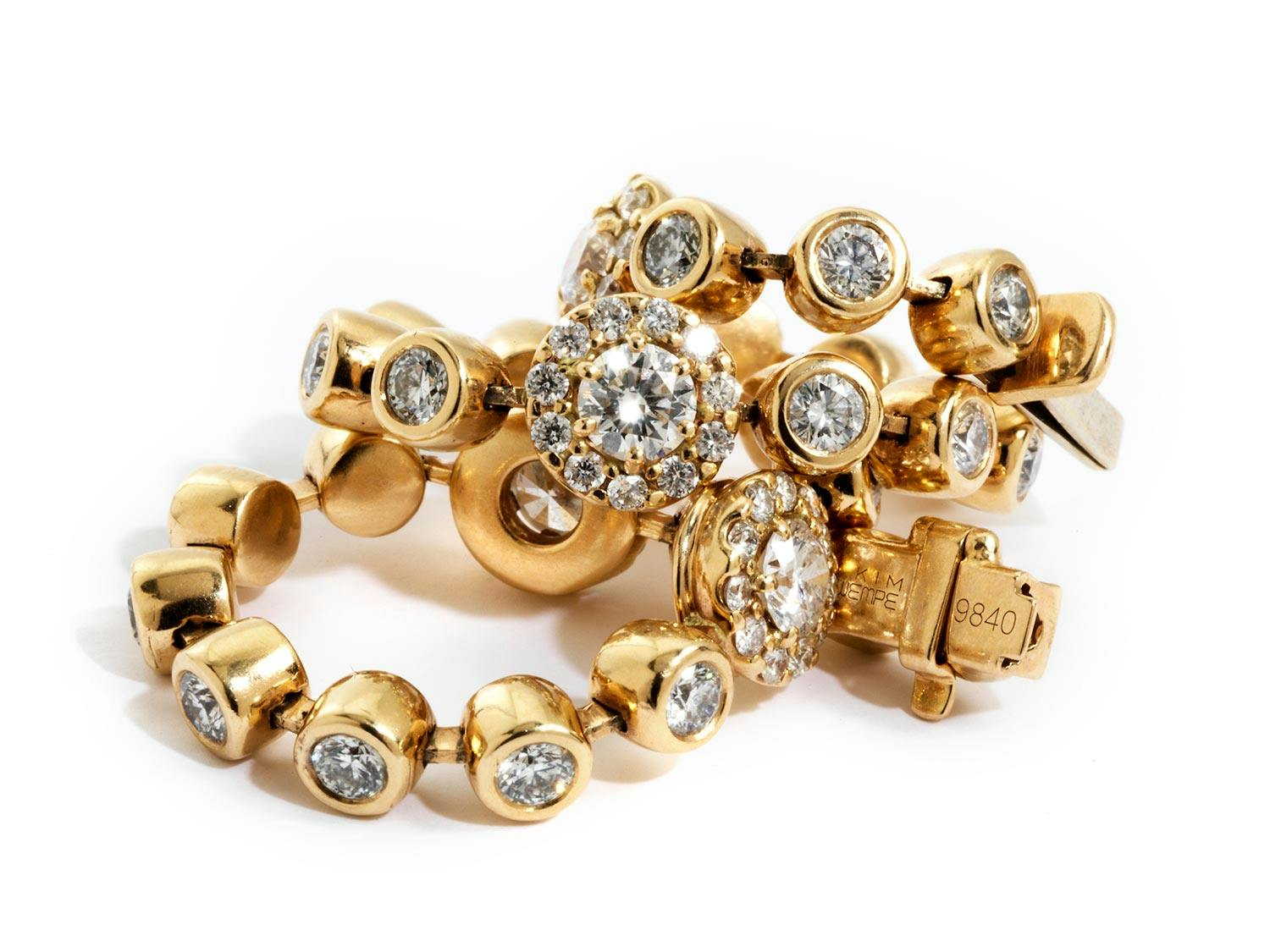 Detailabbildung: Brillantarmband mit Rosetten von Wempe by Kim