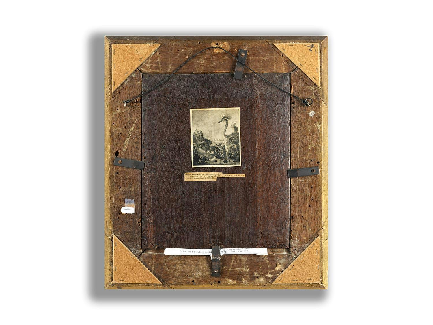 Detailabbildung: Cornelis Saftleven, um 1607 Gorkum – 1681 Rotterdam
