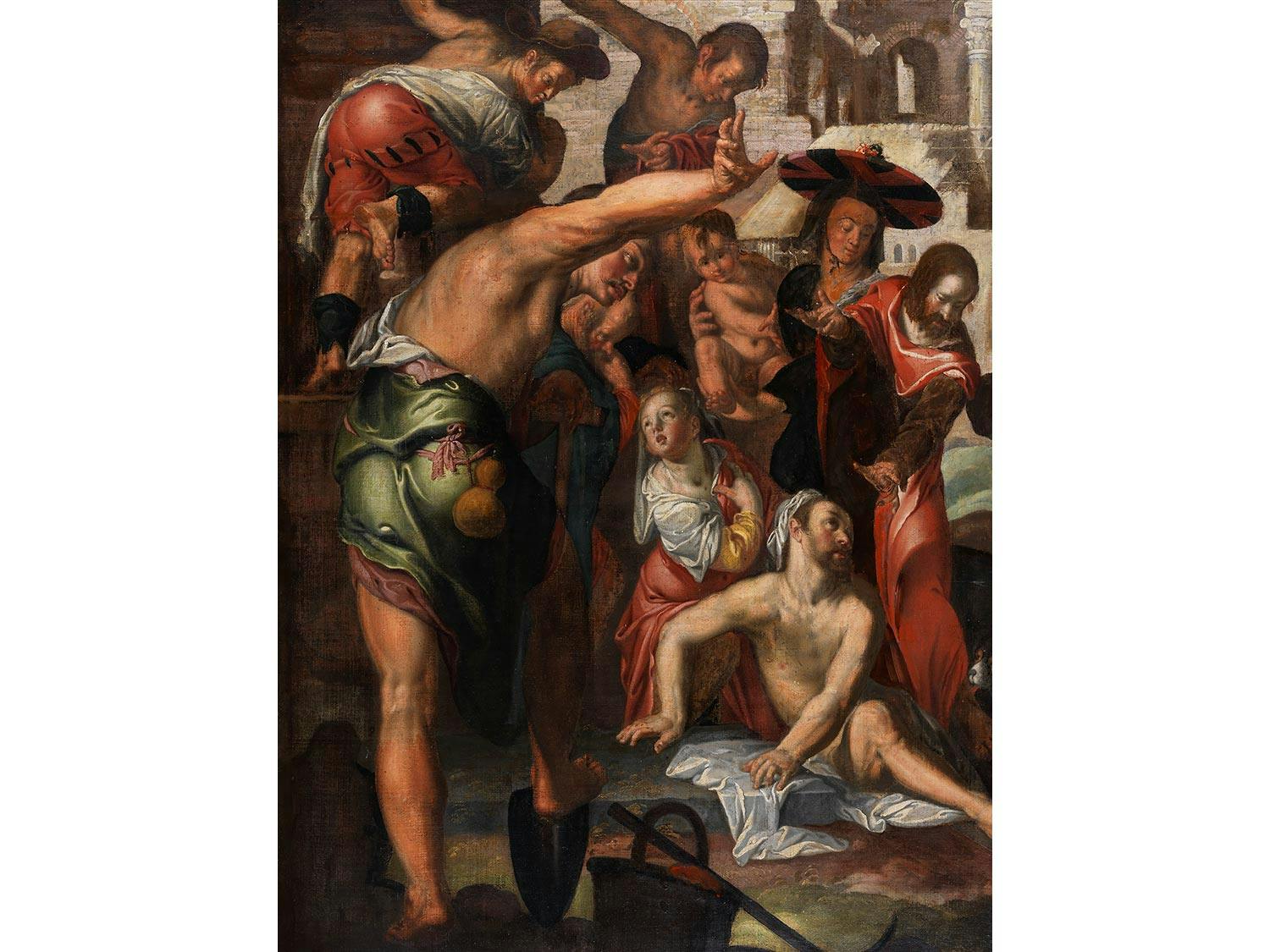 Detailabbildung: Joachim Antonisz Wtewael, um 1566 Utrecht – um 1638 ebenda, Werkstatt des