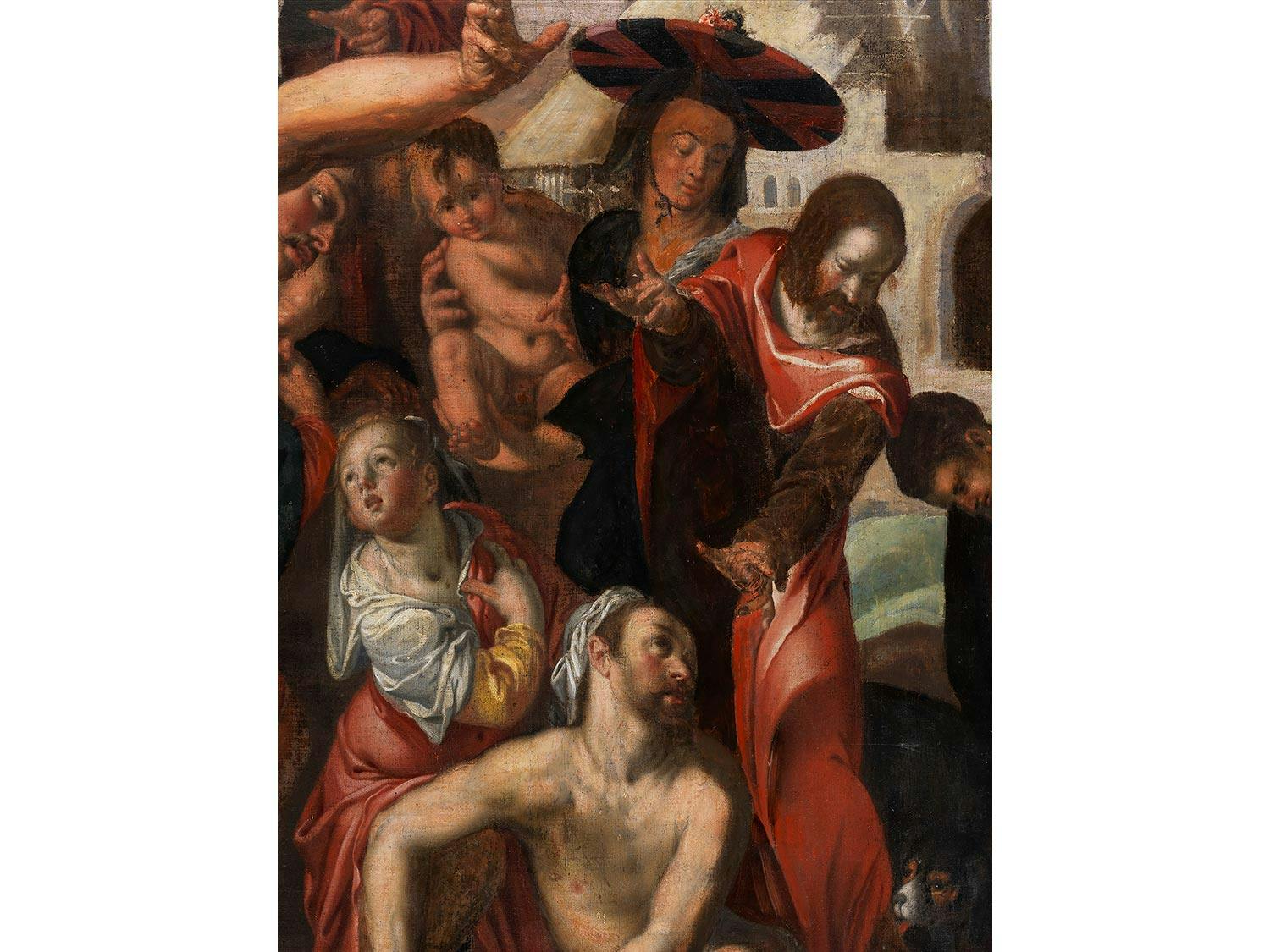 Detailabbildung: Joachim Antonisz Wtewael, um 1566 Utrecht – um 1638 ebenda, Werkstatt des