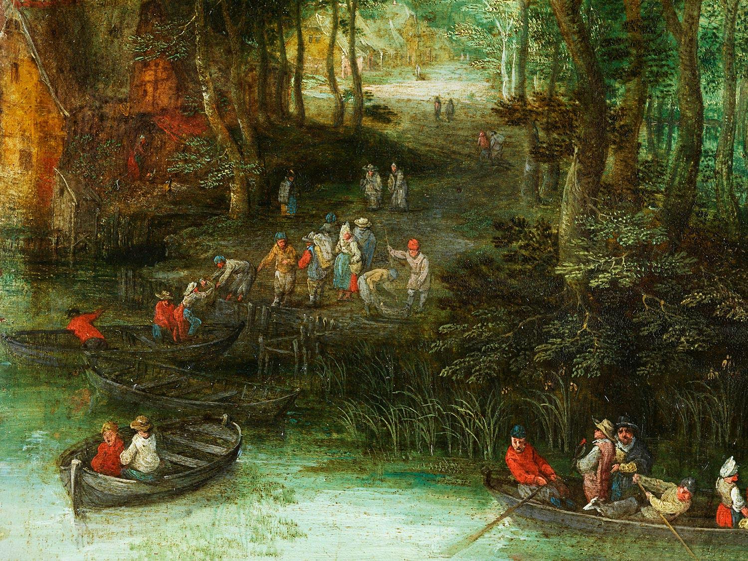 Detailabbildung: Jan Brueghel d. Ä., 1568 Brüssel – 1625 Antwerpen 