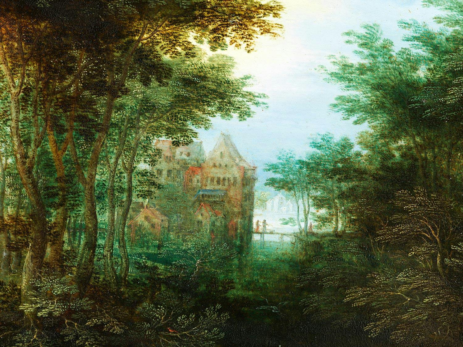 Detailabbildung: Jan Brueghel d. Ä., 1568 Brüssel – 1625 Antwerpen 