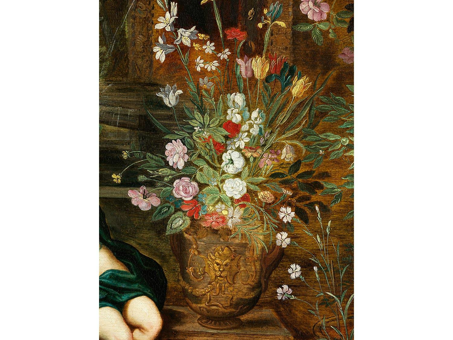 Detailabbildung: Jan Peeter Brueghel (1628–1664) und Hendrick van Balen d. J. (1623–1661)