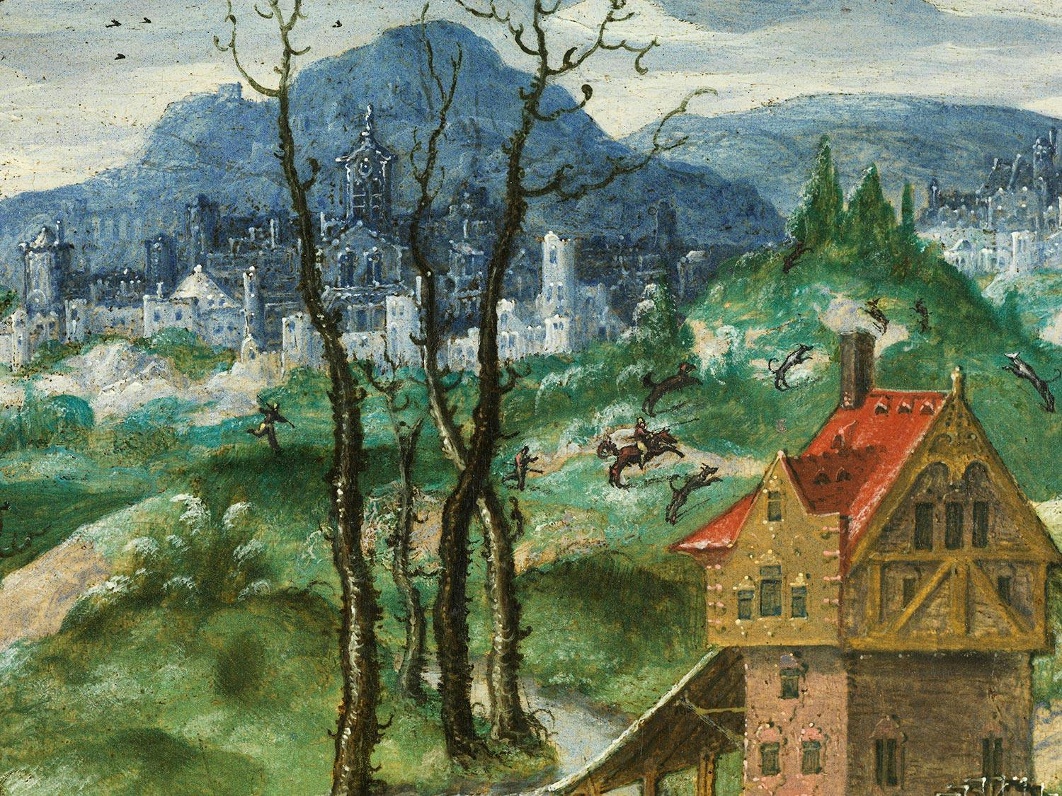 Detailabbildung: Jacob Savery I, um 1565 Kortrijk – 1602/03 Amsterdam, zug.