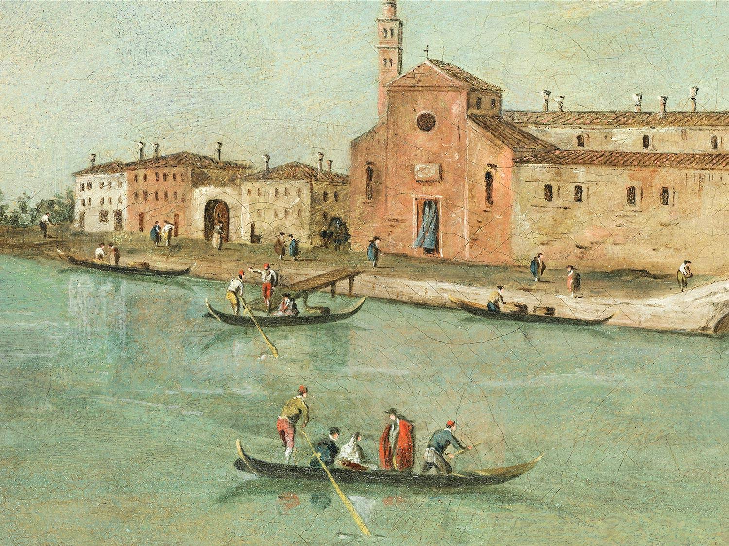Detailabbildung: Giacomo Guardi, 1764 Venedig – 1835 ebenda