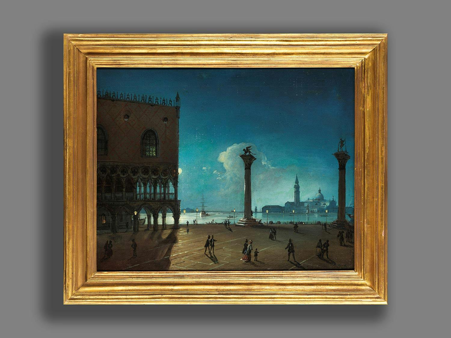 Detailabbildung: Ippolito Caffi, 1809 Belluno – 1866 Lissa
