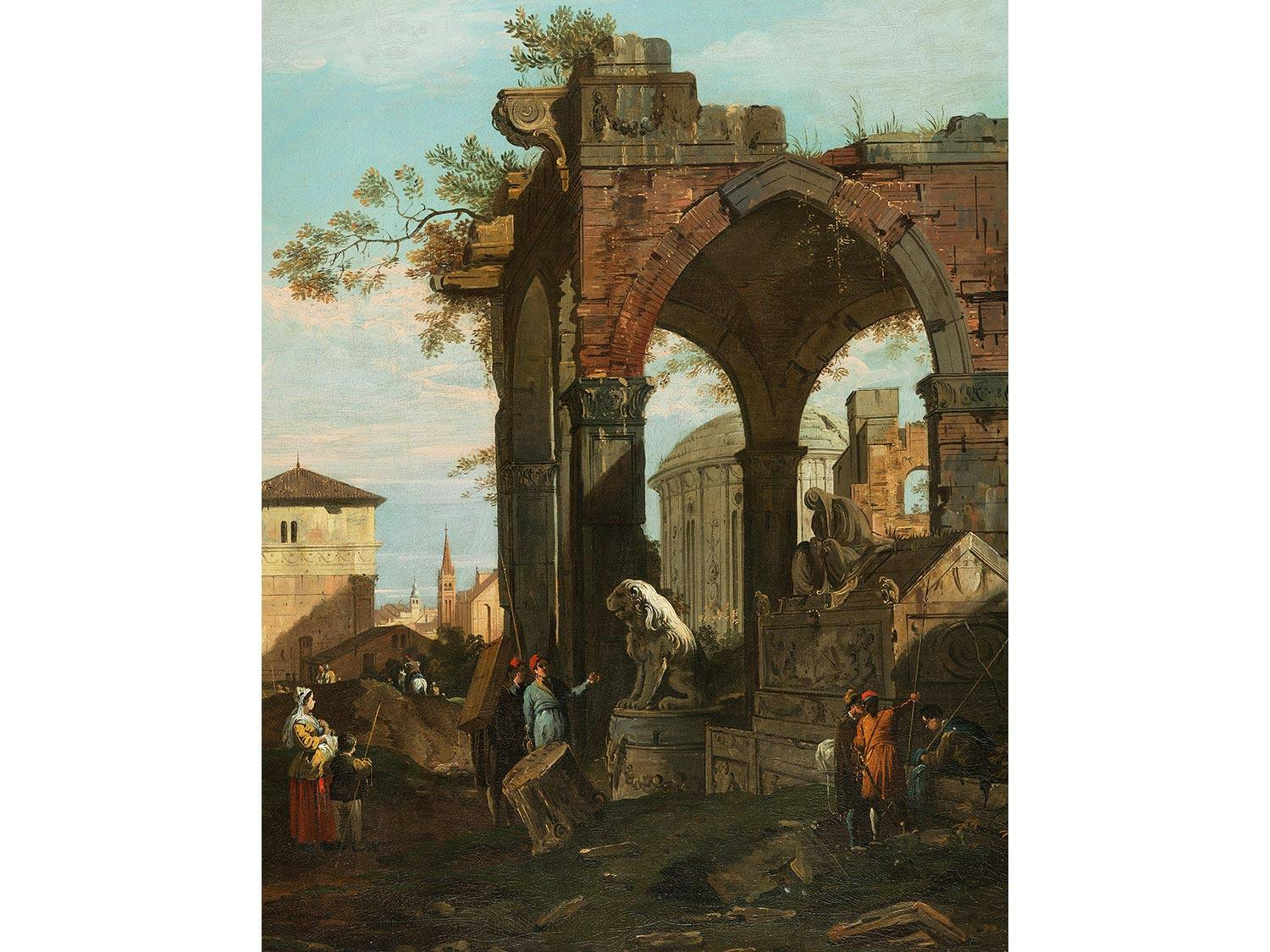 Detailabbildung: Giovanni Antonio Canal, genannt „Canaletto , 1697 – 1768 Venedig