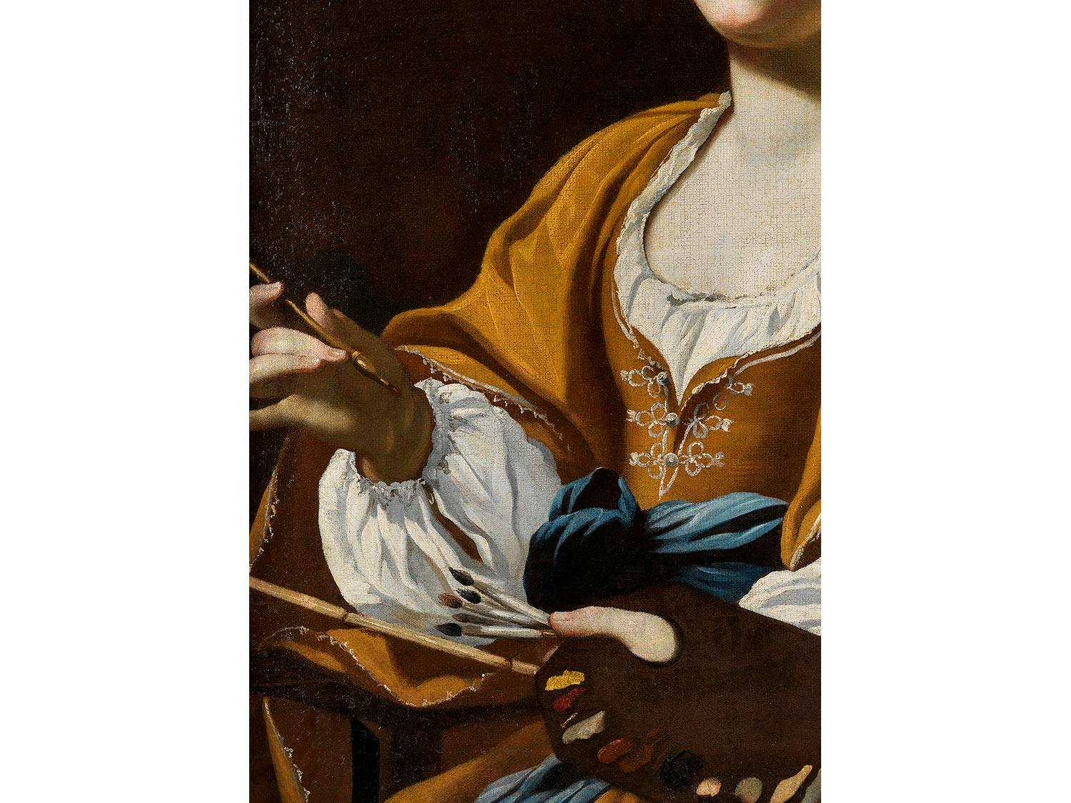 Detailabbildung: Virginia Vezzi, auch genannt Virginia da Vezzo , 1600 Velletri, Italien – 1638 Paris, zug.