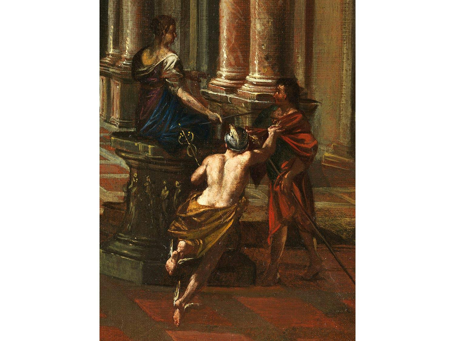 Detailabbildung: Giovanni Paolo Panini, 1691 Piacenza – 1765 Rom