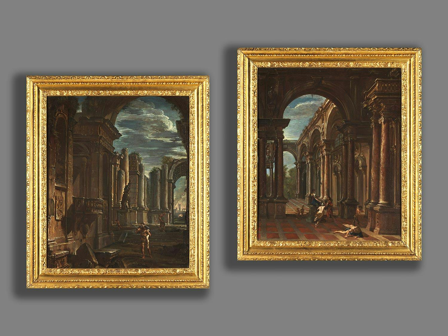 Detailabbildung: Giovanni Paolo Panini, 1691 Piacenza – 1765 Rom
