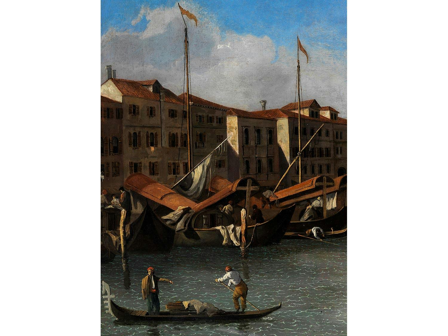 Detailabbildung: Bernardo Canal, 1674 Venedig – 1744 ebenda, zug.