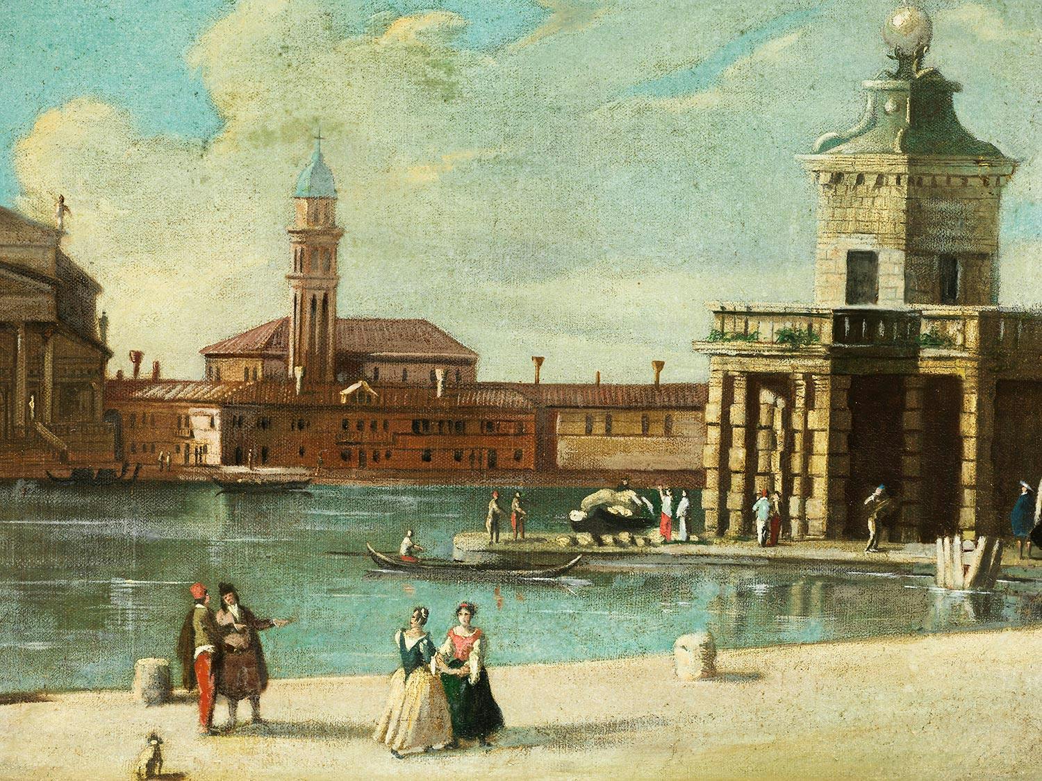 Detailabbildung: Johan Richter, auch „Giovanni Richter“, 1665 Stockholm – 1745 Venedig, zug.