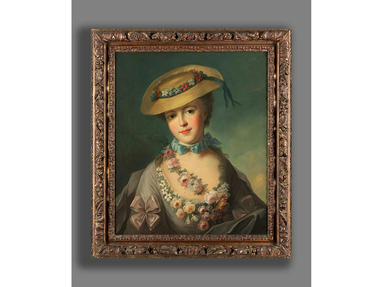 Detailabbildung: Jean-Marc Nattier, 1685 Paris – 1766 ebenda, Nachfolge des