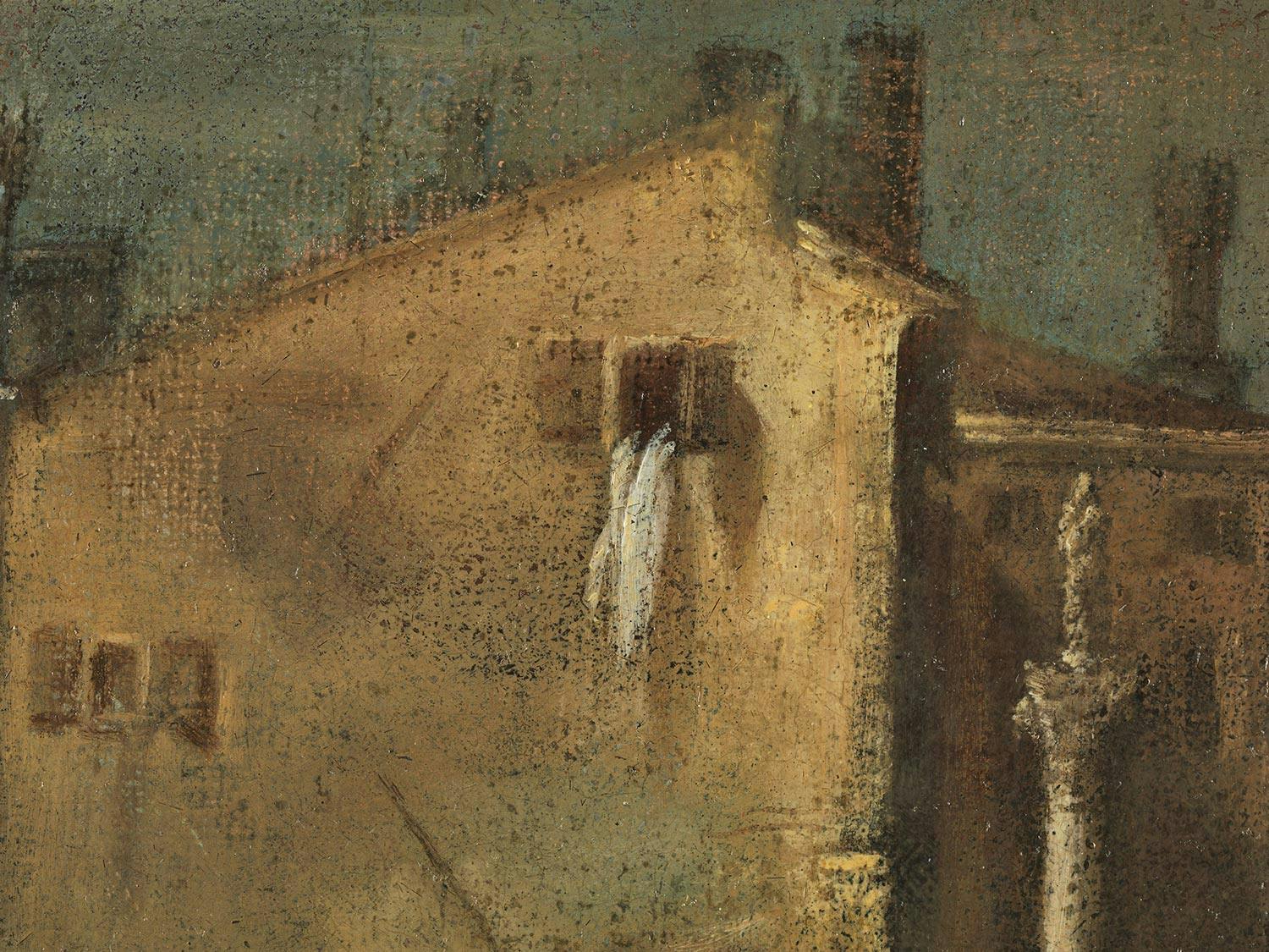 Detailabbildung: Francesco Guardi und Werkstatt, 1712 Venedig – 1793 ebenda, zug.