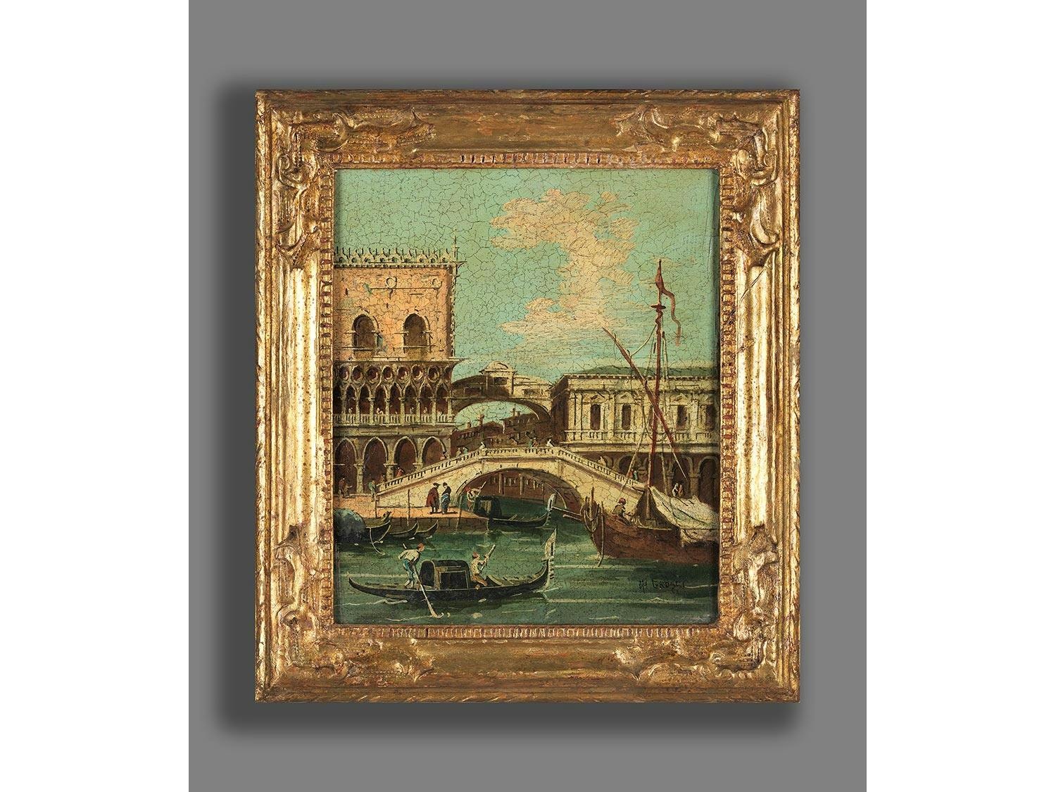 Detailabbildung: Giovanni Antonio Canal, genannt „Canaletto“, 1697 Venedig – 1768 ebenda, Nachfolge des 19. Jahrhunderts